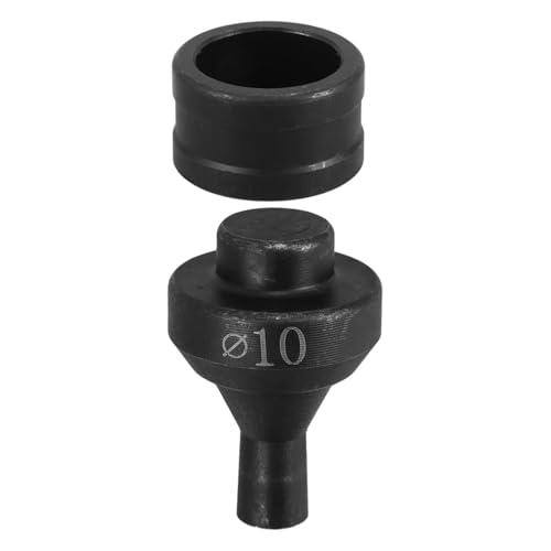 EXCEART Stanzmatrize Hydraulische Lochstanzen Stanzmaschinenform hohler Schlag Stanzwerkzeug hydraulische Stanzmaschine stirbt Stanzmaschine sterben Lochstanzform Metall Schwarz von EXCEART