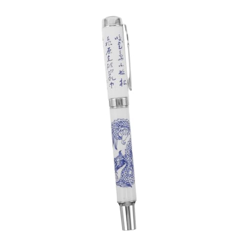 EXCEART Vintage Füllfederhalter mit Metallfeder Nachfüllbar Präzise Schreibfeder für Professionelle Kalligraphie Elegantes Design Leicht und Tragbar für Büro Schule und Kreative Kunst EXCEART Vintage Füllfederhalter mit Metallfeder Nachfüllbar Präzise Schreibfeder für Professionelle Kalligraphie Elegantes Design Leicht und Tragbar für Büro Schule und Kreative Kunst von EXCEART