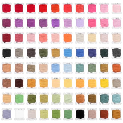 Fryvokca EXCEART Embroidery Kits 1 Box Embroidery Floss Cross Thread 80 Colors Friendship Bracelet String Craft Floss Thread Cross Kits Chinese Bracelet Fryvokca EXCEART Embroidery Kits 1 Box Embroidery Floss Cross Thread 80 Colors Friendship Bracelet String Craft Floss Thread Cross Kits Chinese Bracelet von EXCEART
