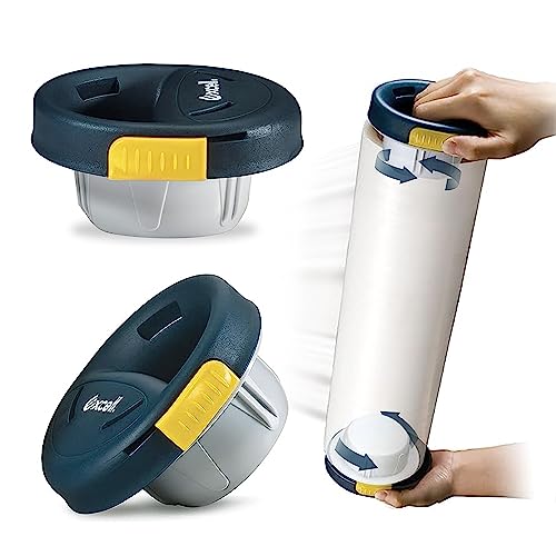 Excell Handschonender Stretchfolienspender mit Bremse für 7,6 cm Kernfolie, Stretchfolienspender, Wickelgriff mit Bremse für Fabrik, Geschäfte und Lager (Bremse-Edition) von EXCELL