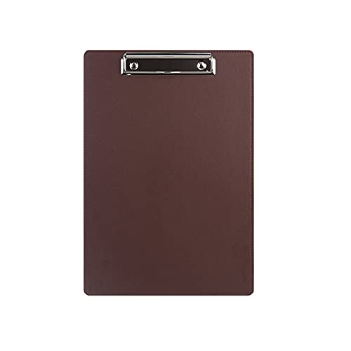 Schreibunterlage Clipboard A4 Business Clipboard Mehrfarbige Schreibtafel mit Metallclip Ordner zum Sortieren von Dateien bietet Platz für 100 Blatt Druckpapier - 10 Pakete F von EXENXA
