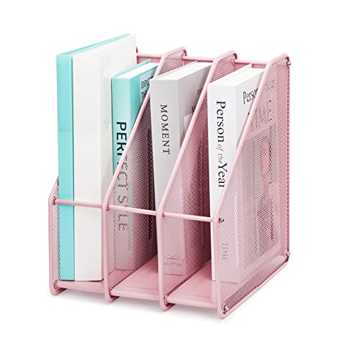 EXERZ Zeitschriftensammler/Gitter Metall Dreifach Schreibtisch Ordner Halter - 3 Unterteilungen Dokumente A4 / Aufbewahrung Ordner/Schnellhefter/Organisator/Stehsammler Buchstütze EXERZ Zeitschriftensammler/Gitter Metall Dreifach Schreibtisch Ordner Halter - 3 Unterteilungen Dokumente A4 / Aufbewahrung Ordner/Schnellhefter/Organisator/Stehsammler Buchstütze von EXERZ