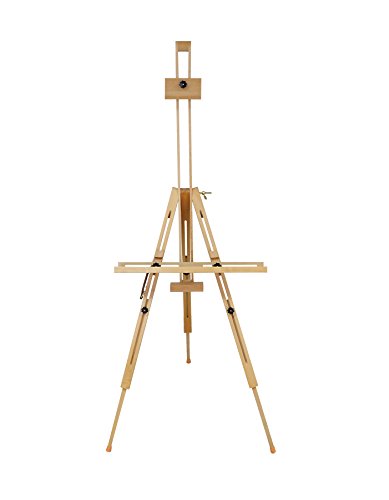 Exerz Staffelei/Tragbare Staffelei mit drei Stützen - Max. 191cm - Buchenholz Exerz Staffelei/Tragbare Staffelei mit drei Stützen - Max. 191cm - Buchenholz von EXERZ