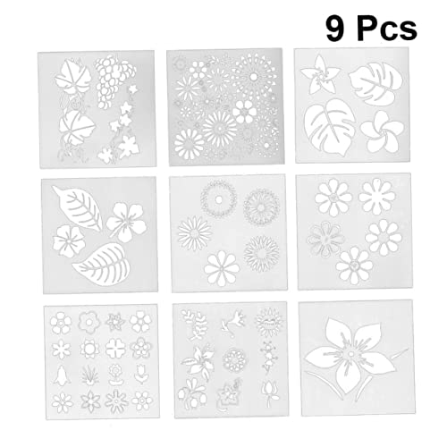 EXHUMKY 1 Satz Teiliges Set Blüten Schablonen Kuchenform Kreative Ausstechformen für Kekse und Kuchen für Ihre DIY Backpartys der Heimischen Küche von EXHUMKY