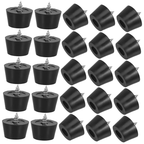 EXHUMKY 1 Satz rutschfeste Matte Möbelbeine Fußpolster drinnen Stuhlbein-Bodenschoner quadratisch Stuhlpolster rutschfeste Bodenschoner Möbelrichtmaschine PVC Black EXHUMKY 1 Satz rutschfeste Matte Möbelbeine Fußpolster drinnen Stuhlbein-Bodenschoner quadratisch Stuhlpolster rutschfeste Bodenschoner Möbelrichtmaschine PVC Black von EXHUMKY