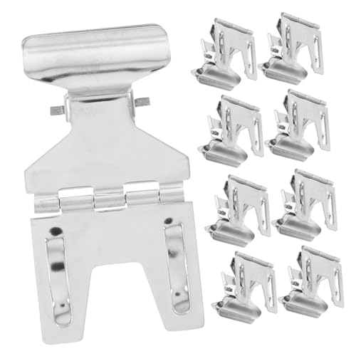 EXHUMKY 10 Stück Preisschildregal stehen Etikettenhalter aufclipsen Schilderhalterclips für den Einzelhandel Werbeclips Preisaussteller Rostfreier Stahl Silver EXHUMKY 10 Stück Preisschildregal stehen Etikettenhalter aufclipsen Schilderhalterclips für den Einzelhandel Werbeclips Preisaussteller Rostfreier Stahl Silver von EXHUMKY
