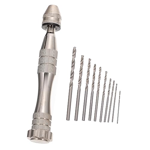 EXHUMKY 1Satz Manueller Bohrer Aluminiumlegierung Präzisions Pin Schraubstift für DIY Projekte Langlebig und Praktisch mit Bohrern Einfache Handhabung EXHUMKY 1Satz Manueller Bohrer Aluminiumlegierung Präzisions Pin Schraubstift für DIY Projekte Langlebig und Praktisch mit Bohrern Einfache Handhabung von EXHUMKY