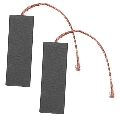 EXHUMKY 2 Stück Motorkohlebürste Bürsten für Elektromotoren Kohlebürsten für Waschmaschinen Waschmaschine Kohlebürste Bürstenwechsel Kohlebürstenbaugruppe Graphit Black EXHUMKY 2 Stück Motorkohlebürste Bürsten für Elektromotoren Kohlebürsten für Waschmaschinen Waschmaschine Kohlebürste Bürstenwechsel Kohlebürstenbaugruppe Graphit Black von EXHUMKY
