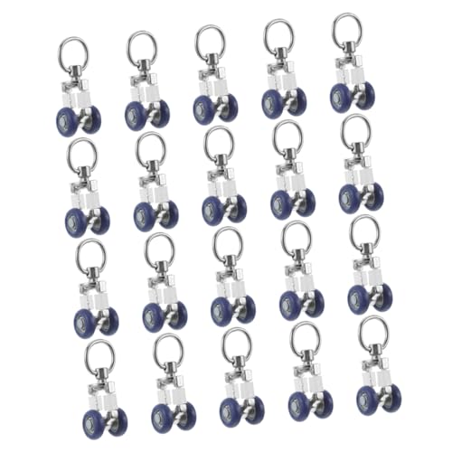 EXHUMKY 20 Stück Edelstahl Vorhangschienen Rollenhaken Gleitschienenringe Für Deckenvorhänge Reibungslos Und Langlebig Installieren Für Verschiedene Vorhangarten EXHUMKY 20 Stück Edelstahl Vorhangschienen Rollenhaken Gleitschienenringe Für Deckenvorhänge Reibungslos Und Langlebig Installieren Für Verschiedene Vorhangarten von EXHUMKY