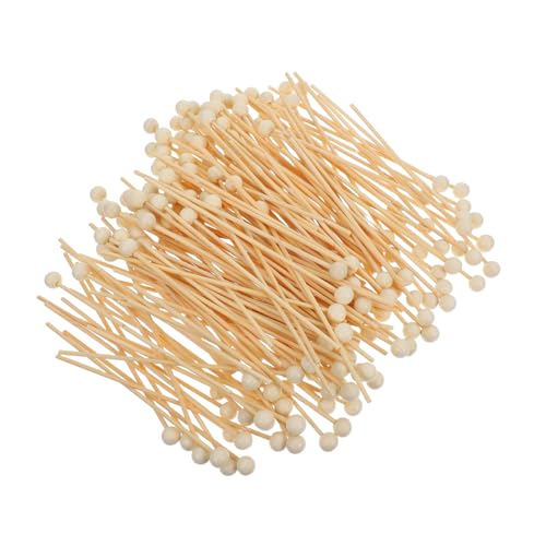 EXHUMKY 200 Stück Holz Lollipop Sticks mit Kugelende Lange Stäbe für Diy Süßigkeiten Kuchen Pops für Hochzeiten Feste EXHUMKY 200 Stück Holz Lollipop Sticks mit Kugelende Lange Stäbe für Diy Süßigkeiten Kuchen Pops für Hochzeiten Feste von EXHUMKY