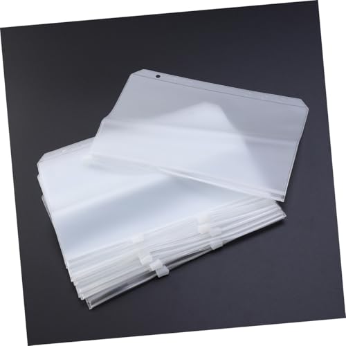 EXHUMKY 30 Stück Teiliges Zipper Aufbewahrungsset mit Reißverschluss Transparente Langlebige Dokumententaschen für Büro Schule und Reisen Leicht zu Reinigen Vielseitig für Karten Pässe EXHUMKY 30 Stück Teiliges Zipper Aufbewahrungsset mit Reißverschluss Transparente Langlebige Dokumententaschen für Büro Schule und Reisen Leicht zu Reinigen Vielseitig für Karten Pässe von EXHUMKY
