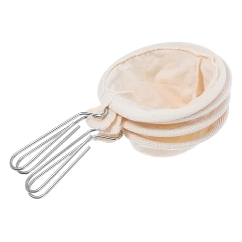 EXHUMKY 4 Stück Handgefertigte Kaffeefiltertasche feinmaschiger Siebbeutel Kaffeefilterbeutel Teebeutel aus Metall Filterbeutel aus Baumwolle tragbare Papiertüte Flanell EXHUMKY 4 Stück Handgefertigte Kaffeefiltertasche feinmaschiger Siebbeutel Kaffeefilterbeutel Teebeutel aus Metall Filterbeutel aus Baumwolle tragbare Papiertüte Flanell von EXHUMKY