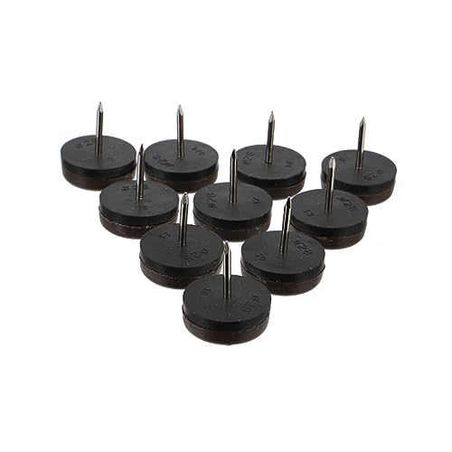 EXHUMKY 40Stücke Möbelbeine Bodenschoner Nylon-Pads rutschfeste Möbelgleiter mit Nägeln für Tische und Stühle Schutz für Holzboden Geräuschdämmend und Langlebig EXHUMKY 40Stücke Möbelbeine Bodenschoner Nylon-Pads rutschfeste Möbelgleiter mit Nägeln für Tische und Stühle Schutz für Holzboden Geräuschdämmend und Langlebig von EXHUMKY