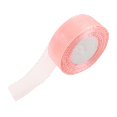 EXHUMKY Dekoratives Chiffonband Yards Transparentes Organza Band für Geschenkpäckchen Arrangements und Diy Bastelprojekte für Hochzeiten und Feiertage EXHUMKY Dekoratives Chiffonband Yards Transparentes Organza Band für Geschenkpäckchen Arrangements und Diy Bastelprojekte für Hochzeiten und Feiertage von EXHUMKY