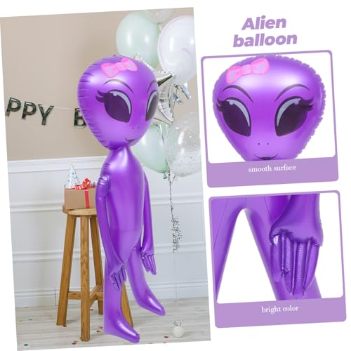 EXHUMKY Großer Aufblasbarer PVC Ballon Langlebiges Party mit Riesen Schleife Kreatives Luftspielzeug für Halloween und Veranstaltungspartys EXHUMKY Großer Aufblasbarer PVC Ballon Langlebiges Party mit Riesen Schleife Kreatives Luftspielzeug für Halloween und Veranstaltungspartys von EXHUMKY