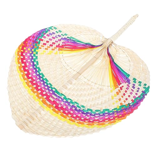 EXHUMKY Handgemachter Fächer Leichter Praktischer Handfächer für Sommer Dekorativer Fächer für Hochzeiten und Partys Wunderschönes Wanddekor für Erwachsene EXHUMKY Handgemachter Fächer Leichter Praktischer Handfächer für Sommer Dekorativer Fächer für Hochzeiten und Partys Wunderschönes Wanddekor für Erwachsene von EXHUMKY
