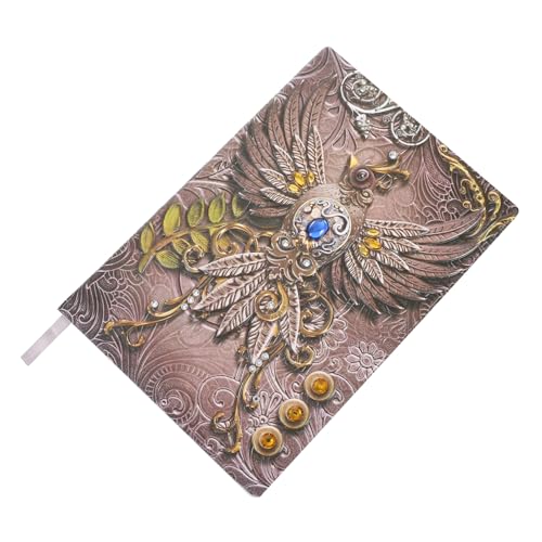 EXHUMKY Hardcover Notizbuch Retro Stil mit Geprägtem Motiv Liniert Schreibpapier für Büro und Reise Tagebuch EXHUMKY Hardcover Notizbuch Retro Stil mit Geprägtem Motiv Liniert Schreibpapier für Büro und Reise Tagebuch von EXHUMKY