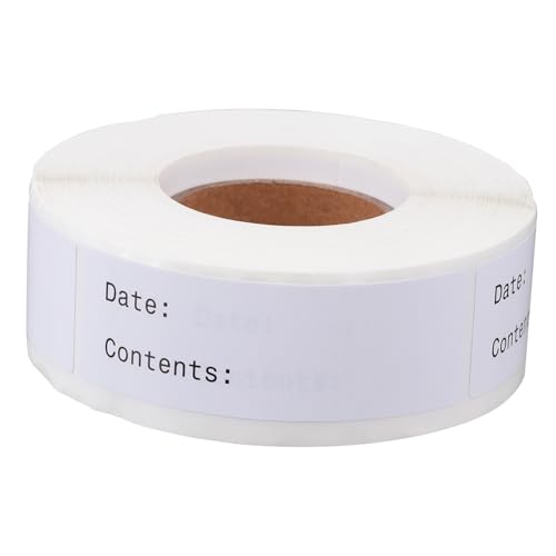 EXHUMKY Kategorie Aufkleber Selbstklebende Food Marked Labels Beschreibbare Haftstarke Etiketten für Lebensmittel Büro und Haushalt Rückstandslos Entfernbar EXHUMKY Kategorie Aufkleber Selbstklebende Food Marked Labels Beschreibbare Haftstarke Etiketten für Lebensmittel Büro und Haushalt Rückstandslos Entfernbar von EXHUMKY