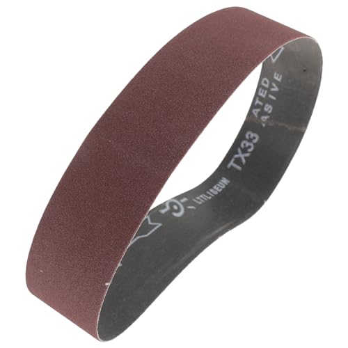 EXHUMKY Sanding Belt Körnung für Bandschleifer Hochwertige Schleifbänder für Holz und Metall zum Schleifen Polieren und Entrosten Multifunktional und Effizient von EXHUMKY