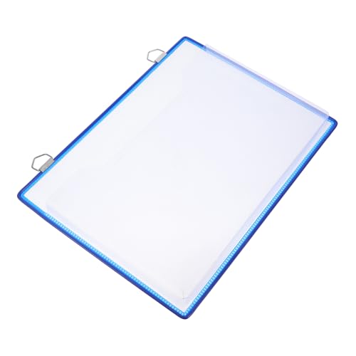 EXHUMKY Transparente Hängende Dokumententasche Wandmontage Praktische Aufbewahrungstasche für Büro und Zuhause Platzsparender Hängender Aktenordner Organizer von EXHUMKY