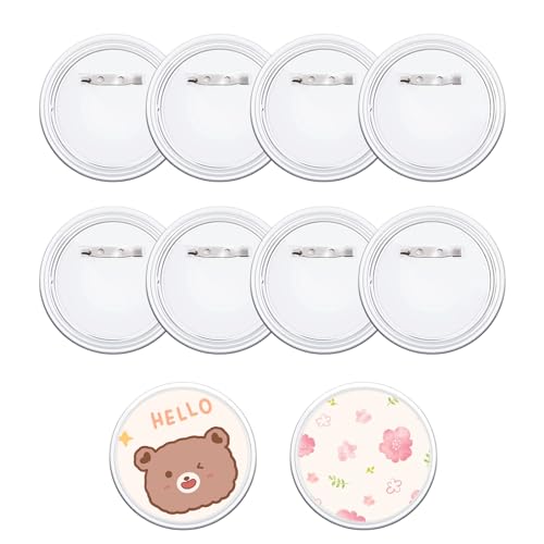 10 Stück Buttons Anstecker Selber Machen,58mm Transparente DIY Ansteckbuttons,Acryl Button Abzeichen,Buttons zum Selbstgestalten Ohne Maschine,Kinder Buttons mit Anstecknadel für Fotos,Bilder,Kleidung 10 Stück Buttons Anstecker Selber Machen,58mm Transparente DIY Ansteckbuttons,Acryl Button Abzeichen,Buttons zum Selbstgestalten Ohne Maschine,Kinder Buttons mit Anstecknadel für Fotos,Bilder,Kleidung von EXIN DECHEN