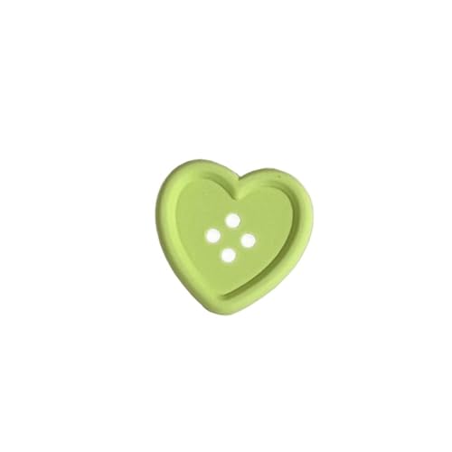 Knöpfe 10 Stücke Nette Candy Farbe Taste Frauen Kinder Mantel Deco Socken Tasche Kleidung DIY Nähzubehör(Green) von EXKURPOO