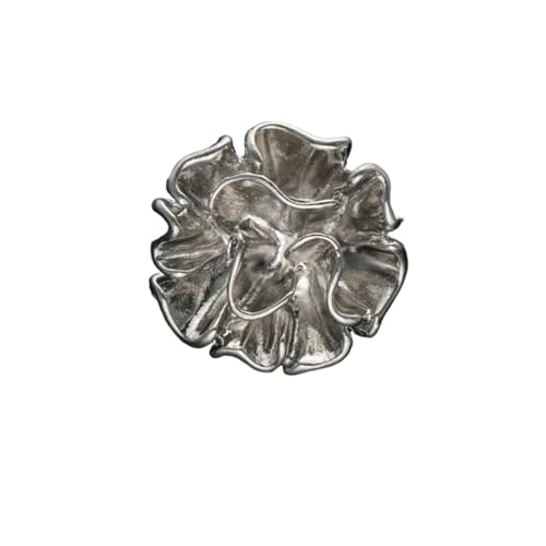 Knöpfe Knöpfe in Blumenform, die mit Pullovern, Anzügen, Röcken und Kopfbedeckungen kombiniert werden können.(4pcs,Golden-2.30cm) von EXKURPOO