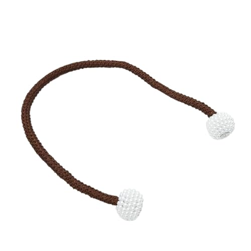 Vorhangbänder 1Pc Vorhänge Halter Tieback Clips Krawatte Zurück Home Decor Vorhang Zubehör(Coffee) von EXKURPOO