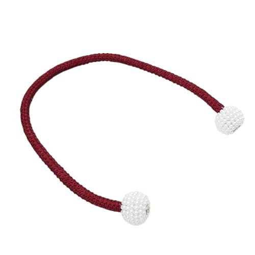 Vorhangbänder 1Pc Vorhänge Halter Tieback Clips Krawatte Zurück Home Decor Vorhang Zubehör(Red) von EXKURPOO