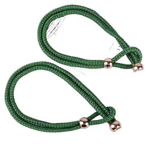 Vorhangbänder 2 Stück Vorhanggurte, Gaze-Vorhangschnallen, dekorative Accessoires, Seilhaken(Green) von EXKURPOO