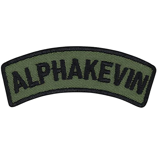 ALPHAKEVIN Tactical Morale Patch zum annähen/aufbügeln | Bundeswehr Aufnäher Army Aufbügler Namensschild Patch Militär Applikation für Jacke/Uniform/Tasche | 70x20mm von EXPRESS-STICKEREI