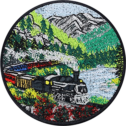 Dampfeisenbahn Schwarz ZUG Aufbügler Premium Bügelbild Eisenbahner Geschenk Kollege Eisenbahn Aufnäher Mütze Kinder Flicken Lokführer Spielzeugeisenbahn Dampflokomotive gestickte Dampflok 80x80mm Dampfeisenbahn Schwarz ZUG Aufbügler Premium Bügelbild Eisenbahner Geschenk Kollege Eisenbahn Aufnäher Mütze Kinder Flicken Lokführer Spielzeugeisenbahn Dampflokomotive gestickte Dampflok 80x80mm von EXPRESS-STICKEREI