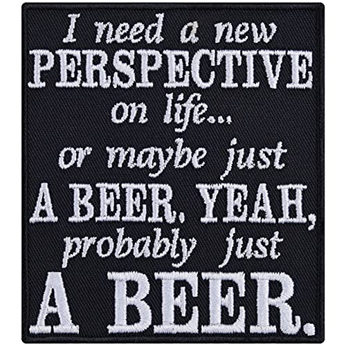 I NEED A BEER Aufnäher Aufbügler Patch Influencer Abzeichen Motivation Sticker lustiger Spruch Bügelbild Blogger Bierliebhaber Geschenk DIY Applikation T-Shirt/Jacke/Tasche 80x90mm I NEED A BEER Aufnäher Aufbügler Patch Influencer Abzeichen Motivation Sticker lustiger Spruch Bügelbild Blogger Bierliebhaber Geschenk DIY Applikation T-Shirt/Jacke/Tasche 80x90mm von EXPRESS-STICKEREI