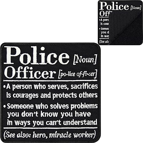 POLICE Officer Polizei Patches Klett Tactical Morale Patches mit Klett | Klett Patch Police hook and loop Patch, Klett Patch Polizei, Patch mit Klettverschluss | 90x90mm POLICE Officer Polizei Patches Klett Tactical Morale Patches mit Klett | Klett Patch Police hook and loop Patch, Klett Patch Polizei, Patch mit Klettverschluss | 90x90mm von EXPRESS-STICKEREI
