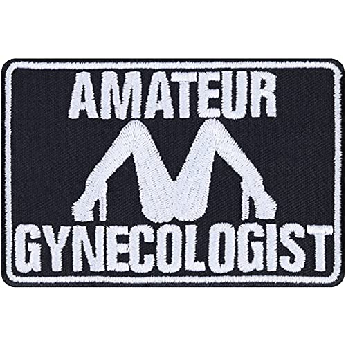 Patch Obszön (Amateur Gynecologist) von EXPRESS-STICKEREI
