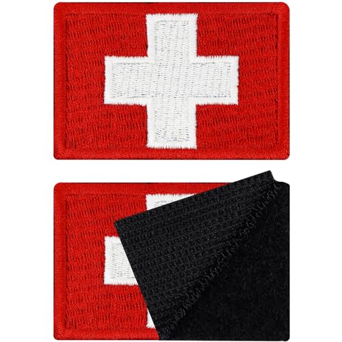 Patches Klett Schweiz | Klett Patch Swiss hook and loop Patch Velkro, Klett Patch, Militär Patch mit Klettverschluss Tactical Morale Patches mit Klett | 40x60mm Patches Klett Schweiz | Klett Patch Swiss hook and loop Patch Velkro, Klett Patch, Militär Patch mit Klettverschluss Tactical Morale Patches mit Klett | 40x60mm von EXPRESS-STICKEREI
