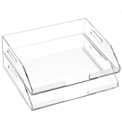 EXPUTRAN Briefablage, stapelbar, Acryl, transparent, 2 Etagen, A4 Papierablage EXPUTRAN Briefablage, stapelbar, Acryl, transparent, 2 Etagen, A4 Papierablage von EXPUTRAN