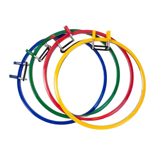Stickrahmen, rund, Kreuz, Stickerei, verstellbar, für Bastelprojekte, Kreuze, Stickerei, runde Stickerei von EXQIOUR