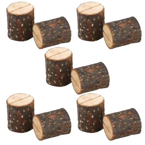 Tischnummernhalter aus Holz für Hochzeiten, Namenskarten, Memos, Notizen, Fotos, Lebensmittel, Etiketten, Fotos, Bilder, 20 Stück Tischnummernhalter aus Holz für Hochzeiten, Namenskarten, Memos, Notizen, Fotos, Lebensmittel, Etiketten, Fotos, Bilder, 20 Stück von EXQIOUR