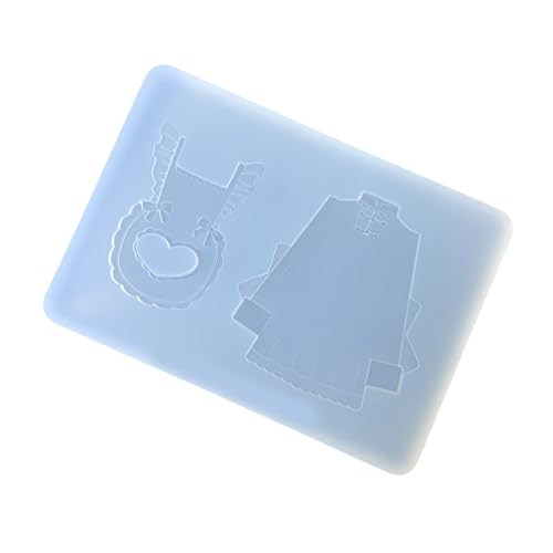 Wiederverwendbare Silikon-Vorlage für Dienstmädchen-Thema, Epoxidharz, für Accessoires, Kunstprojekte und hausgemachte Schmuckherstellung, Dienstmädchen-Zubehör, Bastelbedarf von EXQIOUR