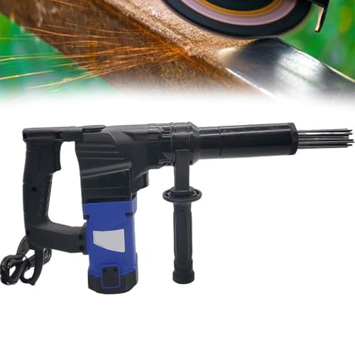 Elektrischer Nadel-Scaler, Motorleistung ist 1,1 kW, 50/60 Hz, zwei Spezifikationen, Entfernung von Rost 3800 bpm, zum Entfernen von Rost, Schweißschlacke und Farbe, Hochleistungs-Industriequalität Elektrischer Nadel-Scaler, Motorleistung ist 1,1 kW, 50/60 Hz, zwei Spezifikationen, Entfernung von Rost 3800 bpm, zum Entfernen von Rost, Schweißschlacke und Farbe, Hochleistungs-Industriequalität von EXQST
