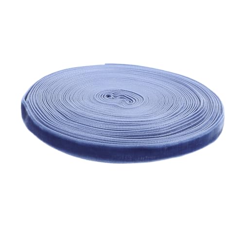 EXQUIMEUBLE 1 Rolle Geschenkband Aus Flanell Buntes Band Zum Basteln Partyband Farbiges Band Verschiedene Bänder Zum Basteln Bänder Für Handwerk Bandriemen Polyester Navy von EXQUIMEUBLE