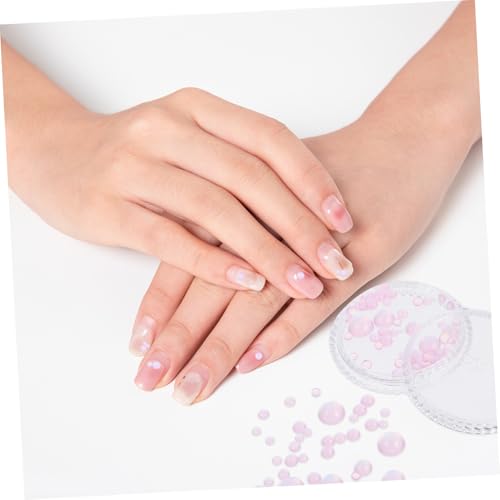 EXQUIMEUBLE 1 Schachtel Manicure Decor Perlen Nagelsteine für Nail Art Nail Art DIY Beads Delicate Decoration Kreative Manicure Decor für Damen und Frauen EXQUIMEUBLE 1 Schachtel Manicure Decor Perlen Nagelsteine für Nail Art Nail Art DIY Beads Delicate Decoration Kreative Manicure Decor für Damen und Frauen von EXQUIMEUBLE