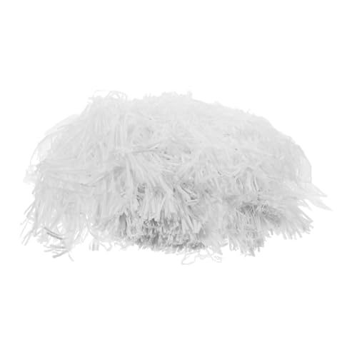 EXQUIMEUBLE 1 dekoratives geschreddertes Papier Füllpapier Füllung Korbfüller Papierschnipsel geschenkverpackung bastelbedarf schwarzes Papier mit Crinkle-Schnitt Halloween-Geschenkpapier Weiß EXQUIMEUBLE 1 dekoratives geschreddertes Papier Füllpapier Füllung Korbfüller Papierschnipsel geschenkverpackung bastelbedarf schwarzes Papier mit Crinkle-Schnitt Halloween-Geschenkpapier Weiß von EXQUIMEUBLE