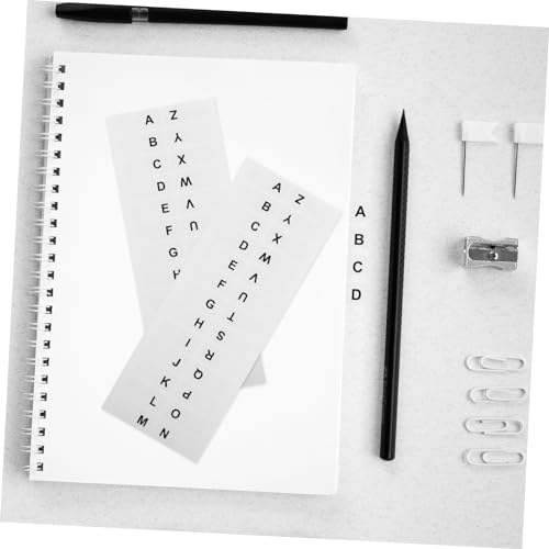 EXQUIMEUBLE 14 Blatt Teiliges Selbstklebender Alphabet Index Tabs Kleine Weiße Seitenmarker für Notizbücher Scrapbooking Praktische Haftnotizen zur Organisation von Dateien und Büchern EXQUIMEUBLE 14 Blatt Teiliges Selbstklebender Alphabet Index Tabs Kleine Weiße Seitenmarker für Notizbücher Scrapbooking Praktische Haftnotizen zur Organisation von Dateien und Büchern von EXQUIMEUBLE