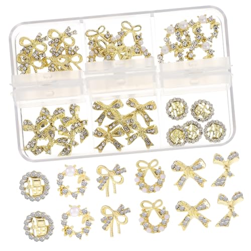 EXQUIMEUBLE 30 Stück Teiliges Maniküre Nail Charms aus Stabilem Metall Flache Rückseite für Einfache Anwendung Vielseitiges Nail Art Zubehör für Kreative Nagelgestaltung und DIY Nageldesigns EXQUIMEUBLE 30 Stück Teiliges Maniküre Nail Charms aus Stabilem Metall Flache Rückseite für Einfache Anwendung Vielseitiges Nail Art Zubehör für Kreative Nagelgestaltung und DIY Nageldesigns von EXQUIMEUBLE