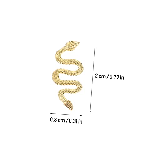EXQUIMEUBLE 50 Stück Schlangen Nail Charms Retro Metall Nagelkunst Schmuck Dekoration für DIY Nägel Modisch Glänzend Auffällig EXQUIMEUBLE 50 Stück Schlangen Nail Charms Retro Metall Nagelkunst Schmuck Dekoration für DIY Nägel Modisch Glänzend Auffällig von EXQUIMEUBLE