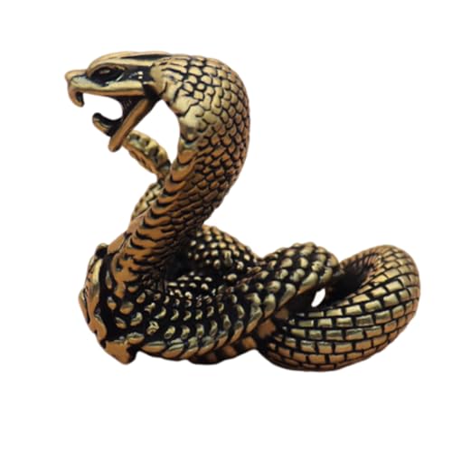 EXQUIMEUBLE Vintage Messing Schlangenfigur Kunstvolle Tierdekoration Für Schreibtisch Retro Statue Als Elegantes Wohnaccessoire Miniatur Zur Feier des Jahr Der Schlange EXQUIMEUBLE Vintage Messing Schlangenfigur Kunstvolle Tierdekoration Für Schreibtisch Retro Statue Als Elegantes Wohnaccessoire Miniatur Zur Feier des Jahr Der Schlange von EXQUIMEUBLE