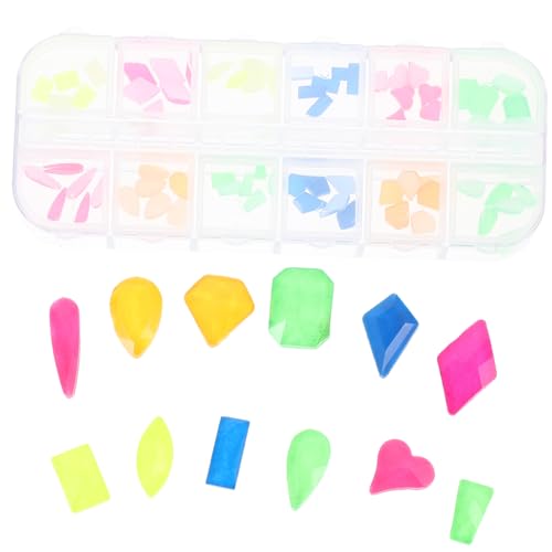 EXQUIMEUBLE Fächern für Nagelkunst Dekorationen Farbenfrohe Flatback Nagelanhänger aus Robustem für DIY Nageldesigns und Bastelprojekte Vielseitig Einsetzbar EXQUIMEUBLE Fächern für Nagelkunst Dekorationen Farbenfrohe Flatback Nagelanhänger aus Robustem für DIY Nageldesigns und Bastelprojekte Vielseitig Einsetzbar von EXQUIMEUBLE