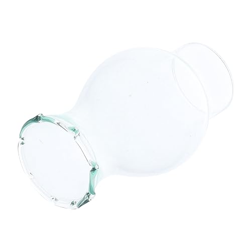 EXQUIMEUBLE Glasöl Lampe Lampenschirm für Kerosinlampen Transparente Öllampenabdeckung für Vintage Dekoration im Freien für Camping und Romantische Anlässe EXQUIMEUBLE Glasöl Lampe Lampenschirm für Kerosinlampen Transparente Öllampenabdeckung für Vintage Dekoration im Freien für Camping und Romantische Anlässe von EXQUIMEUBLE